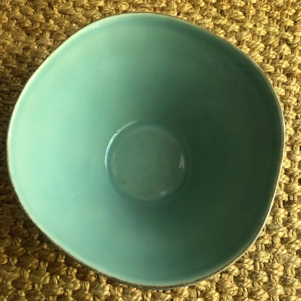 New: Crate & Barrel Marin Stonewear Serving Bowl.